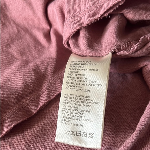 Free People Pink Oversized Sequin Tee - Picture 6 of 8